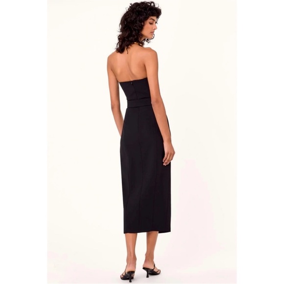 NICHOLAS Charlie midi dress with waist belt in size 6 NWT - Picture 2 of 10